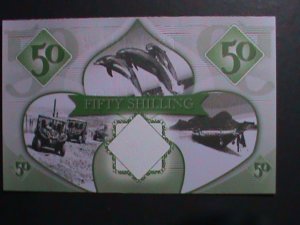 ARUBA ISLANDS-COLLECTIBLE UNCIRCULATED POLYMAR LOVELY BEAUTIFUL NOTE VERY FINE