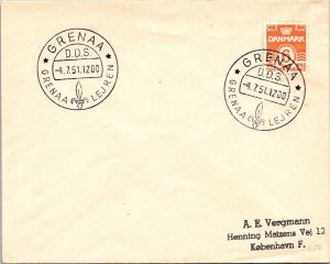 Denmark 1951 - Grenaa Lejren - F43096