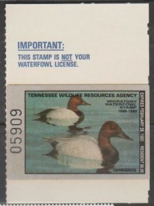 U.S. Scott #12 Tennessee Duck Stamp - Mint NH Single