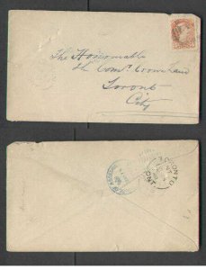 Canada-covers #1671-Canada cover-3c Small Queen-Muskoka District-Aspdin,