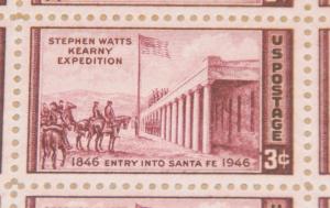 1946 sheet - Kearny Expedition Sc# 944
