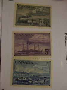 Canada #311- 313  MNH 