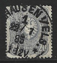 Germany Sc. # 40 Mi # 42 Used L55