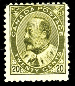 Canada #94 MINT dist OG LH CREASE