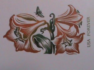 ​UNITED STATES FOREVER POST CARD- WILD FLOWERS MINT VF- WE SHIP TO WORLD WIDE