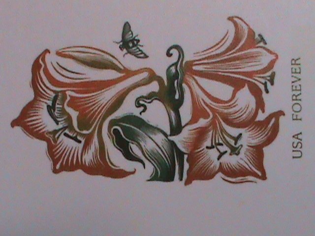 ​UNITED STATES FOREVER POST CARD- WILD FLOWERS MINT VF- WE SHIP TO WORLD WIDE