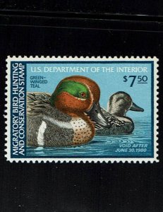 Scott #RW46 XF-OG-NH. SCV - $12.50