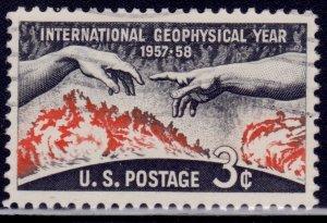 United States,1958, International Geophysical Year, 3c, sc#1107, used**
