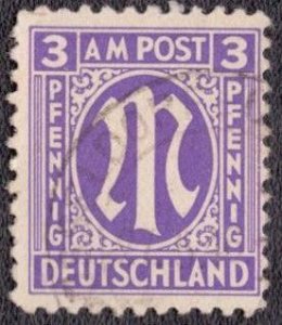 Germany Allied Occupation - 1945 3N2a Used