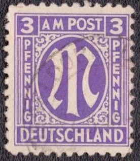 Germany Allied Occupation - 1945 3N2a Used