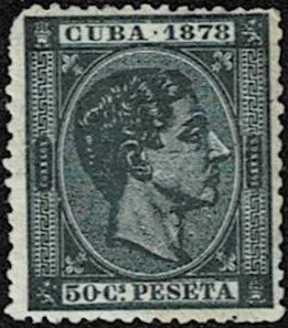 1878 Cuba Scott Catalog Number 80 Used