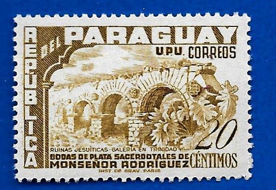 Paraguay 1955 - MNH - Scott #492 *