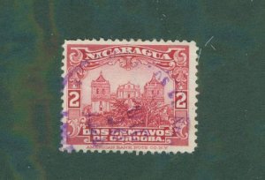 Nicaragua 410 USED BIN $0.50