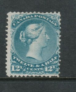 Canada #28 Mint Fine Original Gum - Some Early Writing On Back **With Cert.**