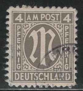 Germany AM Post Scott # 3N3a, used
