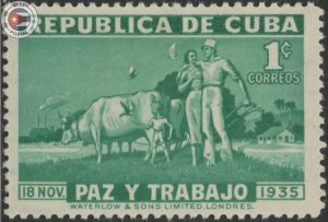 Cuba 1936 Scott 332 | MLH | CU24735