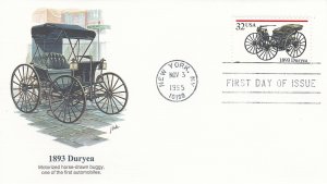 United States # 3019-3023, Antique Cars, Fleetwood First Day Covers