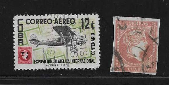 CUBA STAMP VFU  #OCTUBREP20