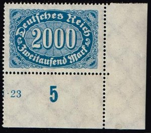 Germany 1923,Sc.#205 MNH with part of HAN, colour b