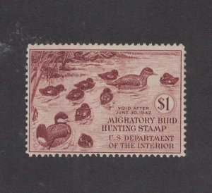 RW8 - Federal Duck Stamp. Single. MNH. OG.   #02 RW8