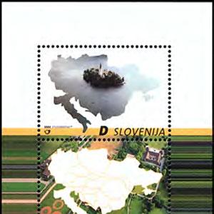 SLOVENIA 2002 - Scott# 501 S/S Summit NH