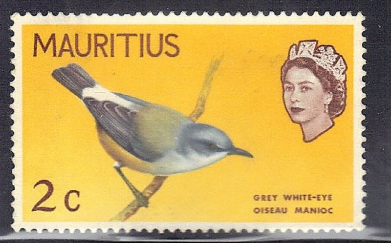 MAURITIUS  SC# 276 **USED** 1965  2c  BIRD SEE SCAN