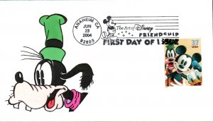 #3865 Disney - Mickey Mouse PMW FDC