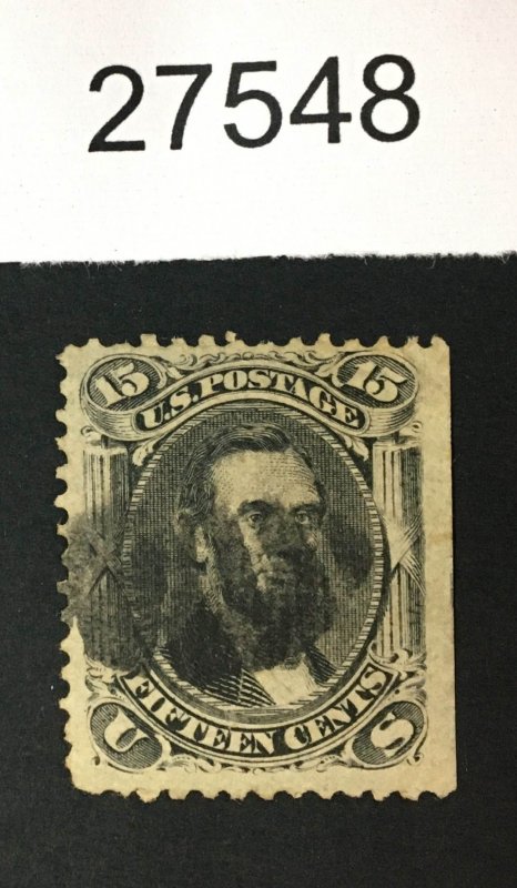 MOMEN: US STAMPS # 91 USED LOT #27548