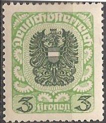 Austria 243 (mh) 3k arms 