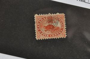 Canada.  Scott 15 used. Scott cv $37.50