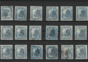 jamaica cancel and stamps study ref 13633