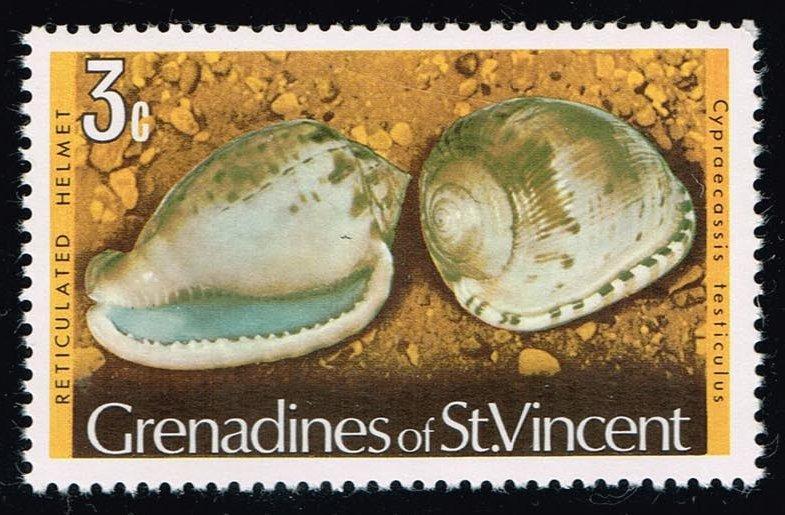 St. Vincent-Grenadines #35 Reticulated Helmet; MNH (0.25)