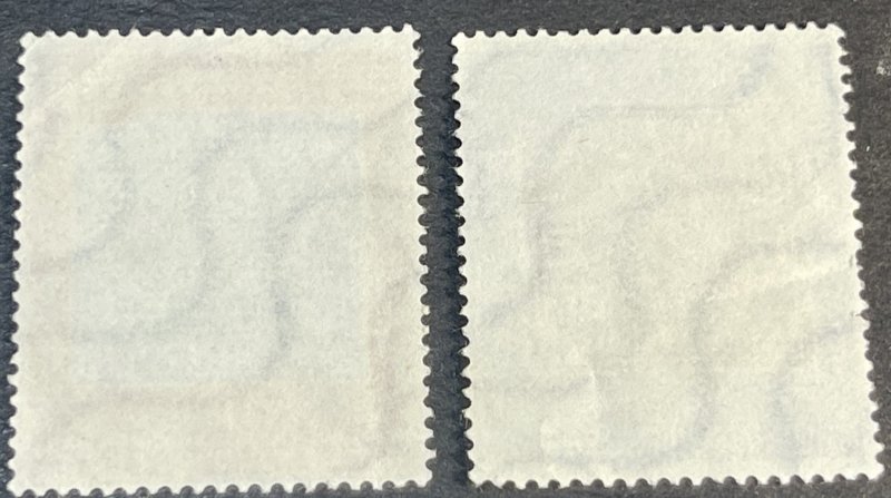 GERMANY # 667-668--USED---COMPLETE SET---1949