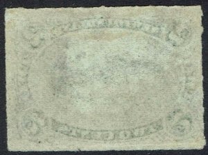 NEWFOUNDLAND 1876 COD FISH 2C ROULETTED 