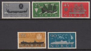 Norway 382-6 Ships mnh