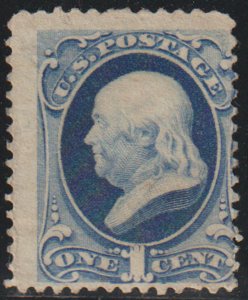 # 156 SCV $300 F/VF mint hinged, terrific color, fresh stamp,  CHOICE!