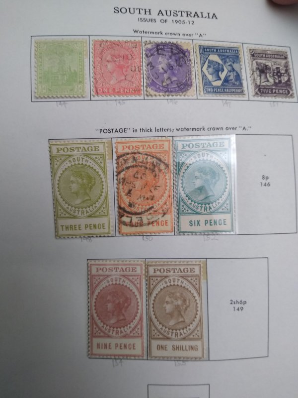 collection on pages Australia South Australia CV $308
