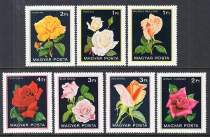 Hungary 2735-2741 Roses MNH VF