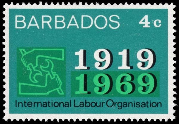 Barbados - Scott 320 - Mint-Hinged - Dirty Back