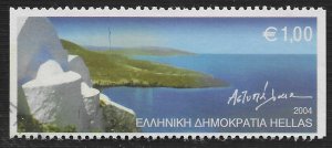 Greece #2171A €1 Astipalaia Island View ~ CTO