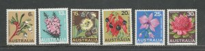 Australia  Scott catalog # 434-439 Mint NH