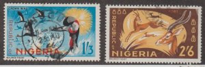 Nigeria Scott #193-194 Stamp - Used Set