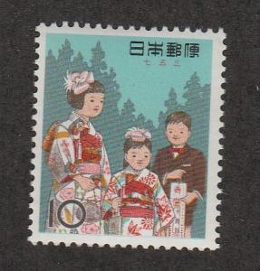 1962 Japan Selection of 10 Unused Never Hinged Stamps