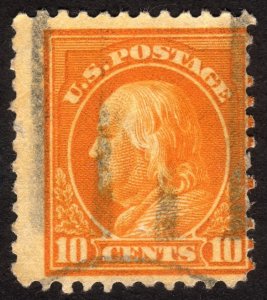 1917, US 10c, Franklin, Used, Sc 510