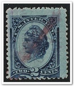 R152b 2¢ Documentary Stamp (1875-78) Used