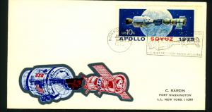 #1569 -1570 Apollo - Soyuz Sarzin Cachet!