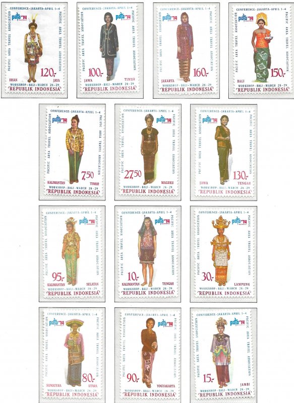 INDONESIA   SC # 863 - 88  MNH