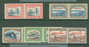 South West Africa #O23-27 Mint (NH) Single (Complete Set)