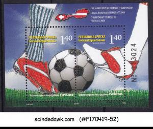 BOSNIA HERZEGOVINA - 2008 EUROPEAN FOOTBALL CHAMPIONSHIP MIN/SHT MNH