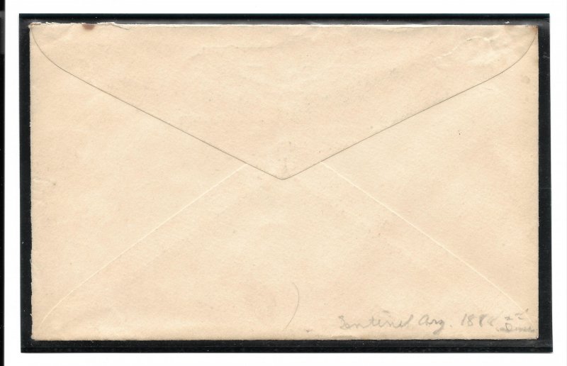 Doyle's_Stamps: Historic 1892 Wells Fargo Cover Posted from San Francisco